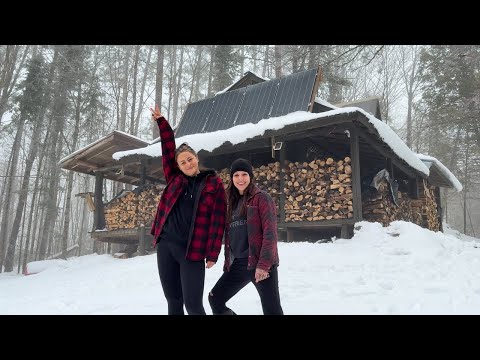 Winter At The Off Grid Cabin