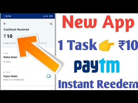 1 Task 👉10Rs. Instantly paytm cash. Best self task Earning apps.!!