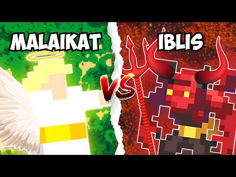 100 MALAIKAT VS 100 IBLIS - WorldBox Indonesia