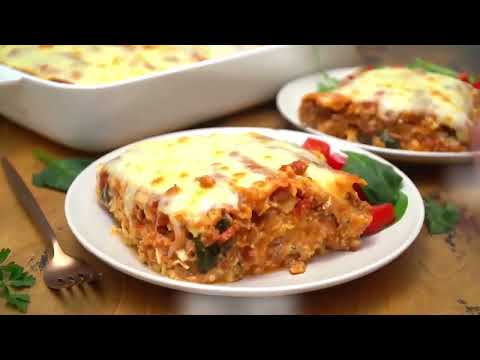 The Most Amazing Homemade Lasagna Recipe  Relaxing Food Cooking Videos #Lasagna #drfoody #easyfood