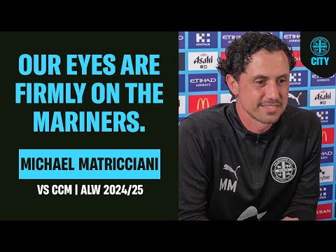 🎤 MANAGER’S PREVIEW | Michael Matricciani | Central Coast v City | 30/12/24