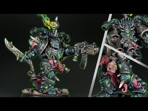 Contrast Hacks! Painting a Plague Marine for Warhammer 40,000 | Painting Tutorial