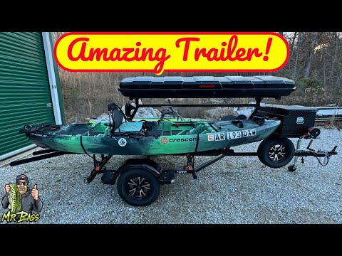 BEST TANDEM KAYAK TRAILER! OTWI Tourney Double!