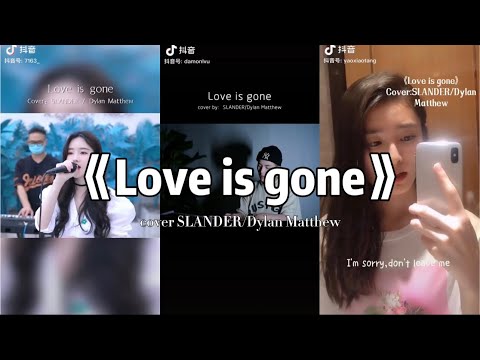 【抖音】Love is gone - Slander cover 翻唱【I'm sorry, don't leave me, I want you here with me】