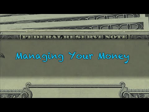 Managing Your Money