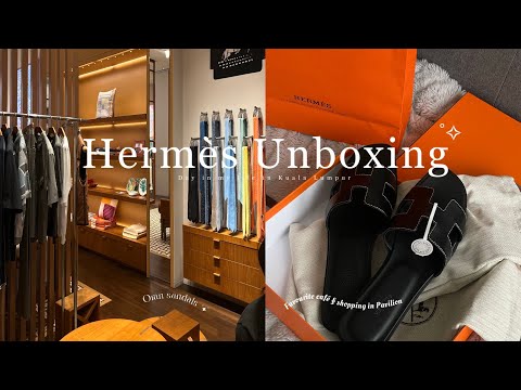 Hermès Oran Unboxing || Shop with me In Kuala Lumpur