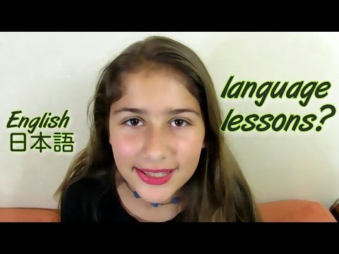 Shall we make language lessons? 語学レッスンをしてほしいですか？