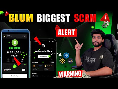 BLUM BIGGEST SCAM ALERT ⚠️😱 || BLUM AIRDROP PRICE || BLUM AIRDROP LISTING DATE || BLUM WITHDRAWAL