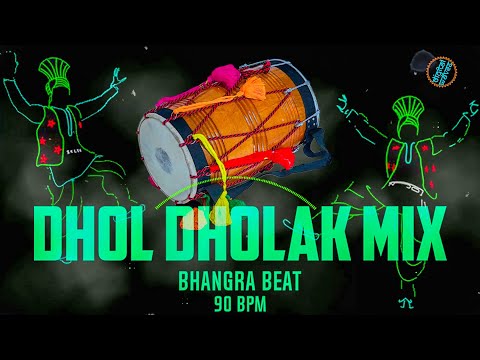 Best Punjabi Dhol Dholak Mix Beat  || TOP RATED High Quality 90Bpm || Mr.KP