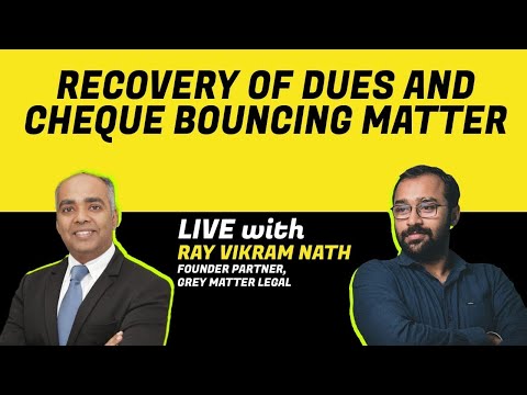 Recovery of dues and cheque bouncing matter​ | Webinar #BizWiser