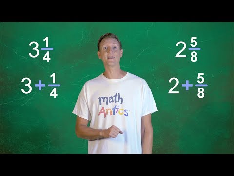 Math Antics - Adding Mixed Numbers