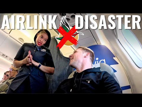 IRRESPONSIBLE CREW & FILTHY PLANES - AVOID SOUTH AFRICAN AIRLINK!