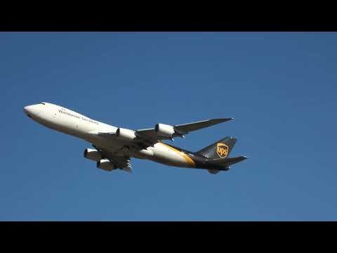 20230108 Takeoff of Cargo airplane@Narita Airport