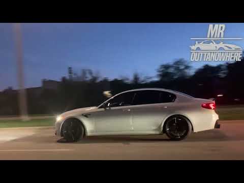 BMW M5 Competition Exhaust Flybys & Turbo Sounds! BMW  Loud Pops & Bangs Flames?  BMW M5 F10 Exhaust