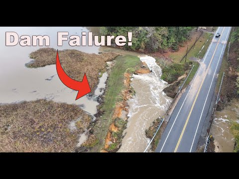 DAMS FAIL IN NORWAY, SOUTH CAROLINA - Flash Flooding Tears through South Carolina (AGAIN!) 11/7/2024