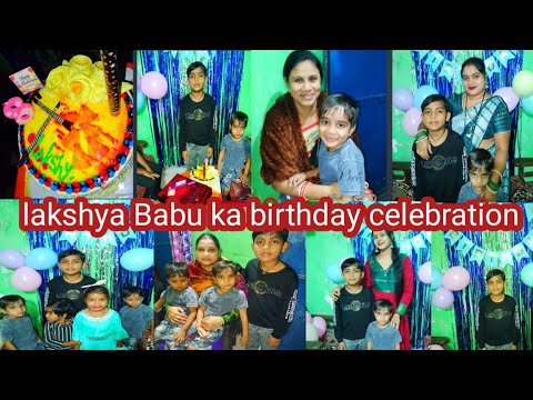 Lakshya Babu ka Birthday Celebration🎂🍫 #cgvlog#birthdaycelebrationvlog#vlogvideo