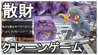 クレーンゲームの橋渡し！攻略方法は〇〇だった！縦ハメも横ハメも可能だが簡単にはいなかい！美少女戦士セーラームーン Fluffy Puffy～ルナ～