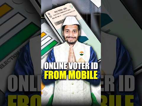 Online Voter ID Card | 2024 Election #shorts