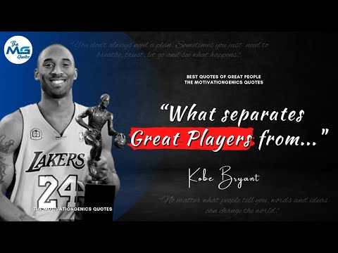 Kobe Bryant Quotes on Life, Success & Basketball | TMGQ #26