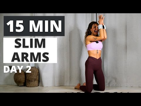 Day 2/7 Slim Arms Pilates Workout At Home to Get Rid of Flabby Arms| No Equipment| No Repeat