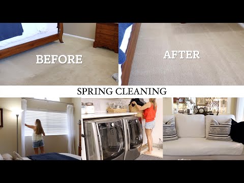 SPRING CLEANING | CARPETS & UPHOLSTERY | 2 DAY CLEANING MOTIVATION