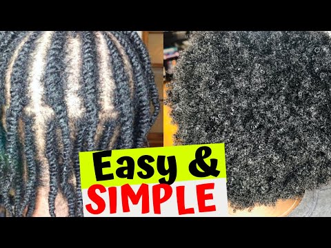 Simple Flat Twist Hairstyle #short