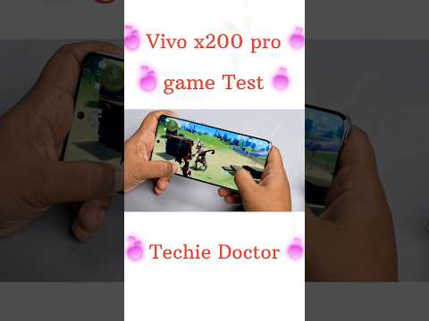 vivo x200 and vivo x200 pro game test | bgmi test | pubg test | free fire test