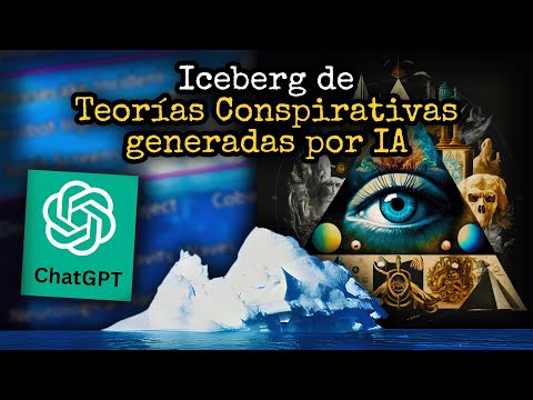 Iceberg de Teorías Conspirativas hechas con IA