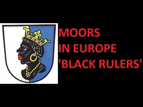 PT 1 MOORS, BLACK EUROPE.. COAT OF ARMS, CREST, HERALDRY, HOLY ROMAN EMPIRE (RULER-SHIP)