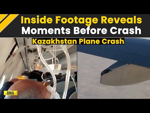 Kazakhstan Plane Crash Update: New Video Reveals Moments Inside Aircraft Before The Tragic Crash