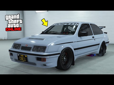 GTA 5 - Vapid Uranus Lozspeed (Ford Sierra RS Cosworth) - DLC Vehicle Customization | Drip Feed