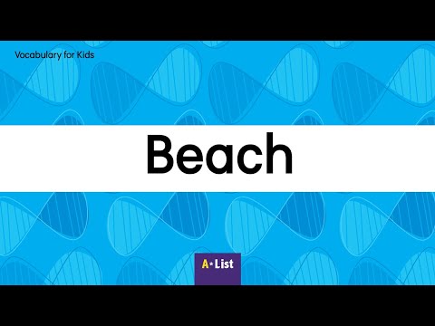 Vocabulary for Kids l Beach