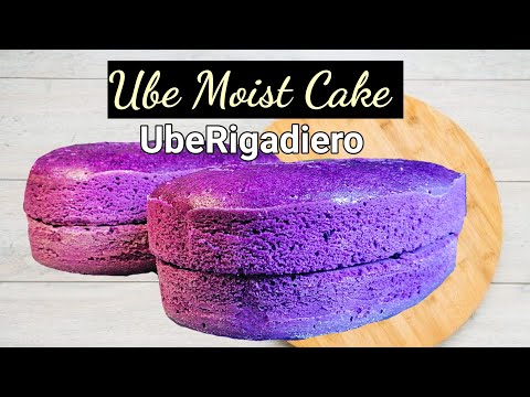 UBE MOIST CAKE PANG NEGOSYO / UBE RIGADIERO /UBE BRIGADEIRO