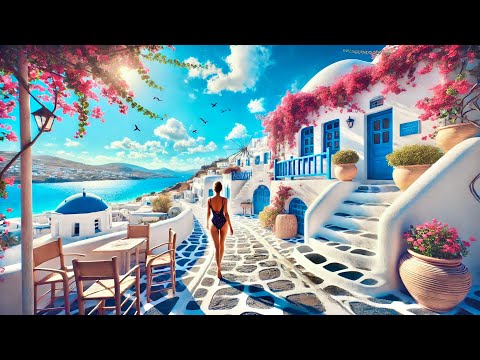 Mykonos, Greece 🇬🇷 - Day & Nightlife - 4K Walking Tour