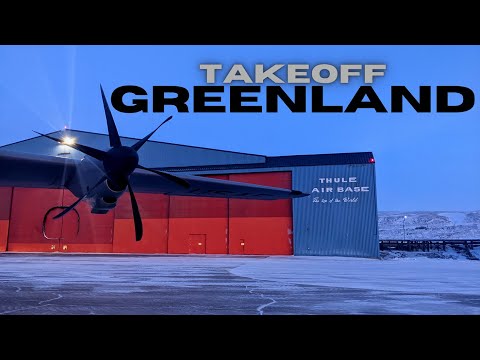 THULE AB, GREENLAND | C-130J TAKEOFF - 4K