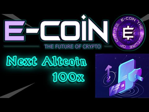 E-COIN Finance Token -E-Coin Review! The Future Of Crypto And Its Potential! How To Buy E-Coin? 100X