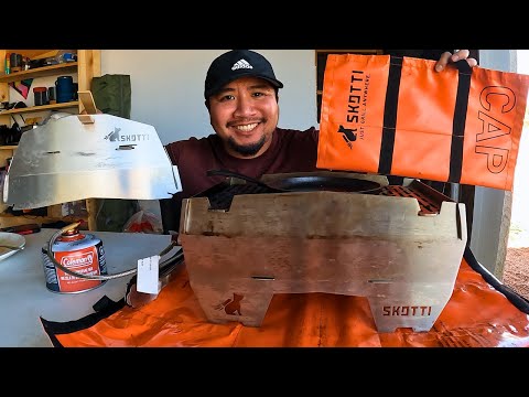 BEST Compact Grill for Camp? Skotti Grill 1 Year Review