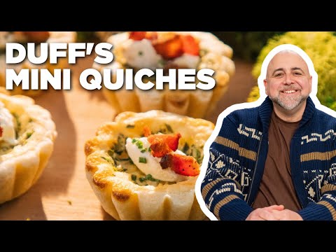 Duff Goldman's Mini Quiches | Food Network