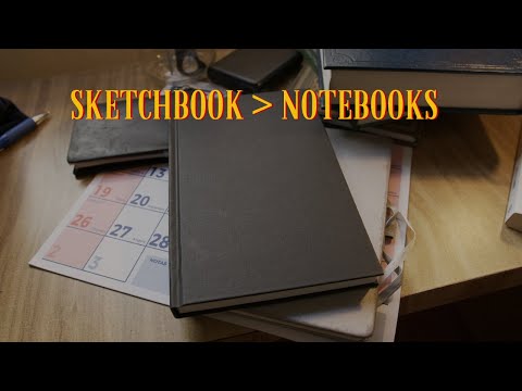 Switching to sketchbooks for my journaling