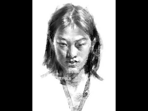 Digital painting. Sketch. Portrait. 板绘 屏绘 数字绘画 素描 肖像 美术 艺术