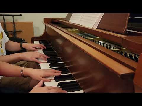 A Whole New World from Aladdin Piano Duet 4 Hands