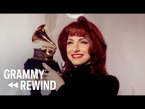 Watch Gloria Estefan Win Her First GRAMMY In 1994 For 'Mi Tierra' | GRAMMY Rewind