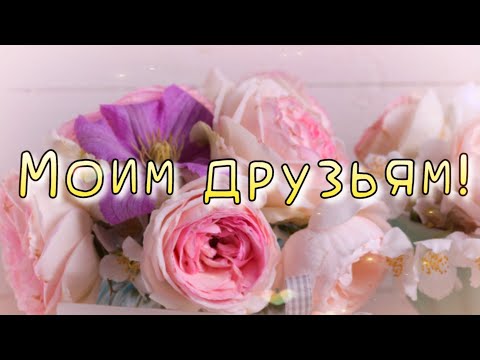 🌺Моим друзьям🌺 Музыкальная открытка