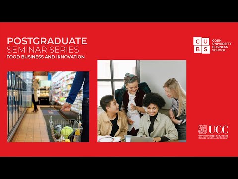 PG Webinar Series – MSc Food Business and Innovation