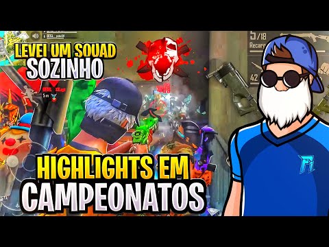 JOGADOR DE CAMPEONATO👽HIGHLIGHTS EM CAMPEONATOS💚FREE FIRE💙