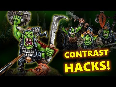 Contrast Hacks! Painting Night Goblin Bosses for Warhammer The Old World | Gloomspite Gitz