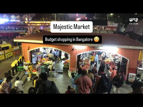 🤑Majestic Market Shopping Street 😳 Budget shopping in Bangalore