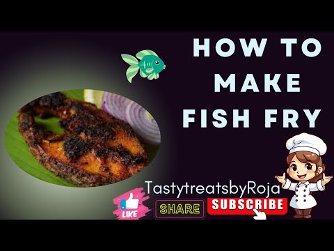 ఫిష్ ఫ్రై ఇలా చేసి చుడండి I How To Make FISH Fry In Telugu Simple & Quick | TastytreatsbyRoja