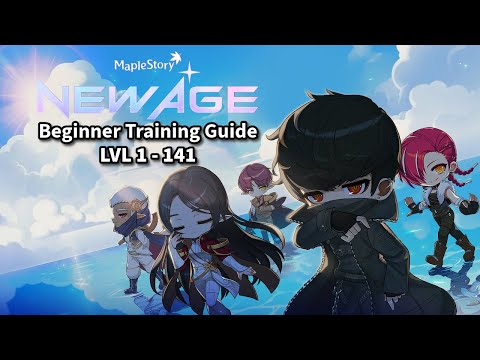 Maplestory Easy Training Guide Level 1 to 141 | Heroic & Interactive servers | GMS