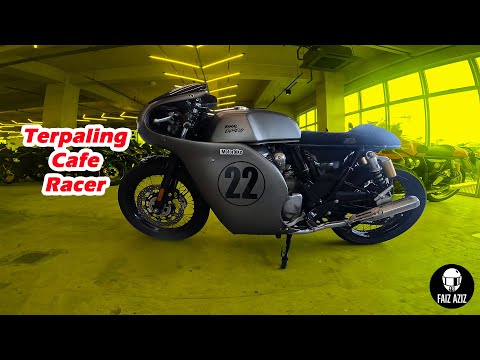 Royal Enfield Continental GT Terpaling Cafe Racer Vlog E589